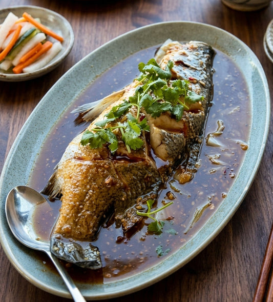 Steamed Barramundi