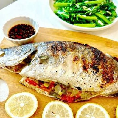 Inihaw na Barramundi (Whole Fish)